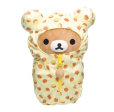 San-X Rilakkuma Original Castella Cake Pattern Sleeping Bag Plush 轻松熊原创卡斯泰拉蛋糕图案睡袋毛绒玩具 Online Hot Sale