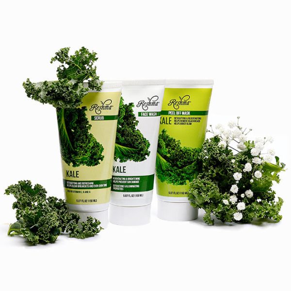 Kale Cleansing Trio - Superfood Skincare Bundle Supply