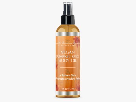 Vegan Pumpkin Spice Body Oil Supply