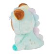 San-X Rilakkuma Original Plays with Dino Series Plush - Pastel Green 轻松熊原创恐龙绿色套装毛绒玩具 Sale