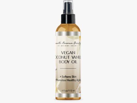 Vegan Coconut Vanilla Body Oil Online Hot Sale