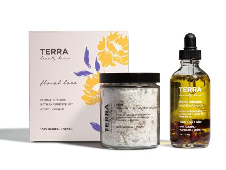 Terra Floral Love Bath Experience Gift Set Cheap