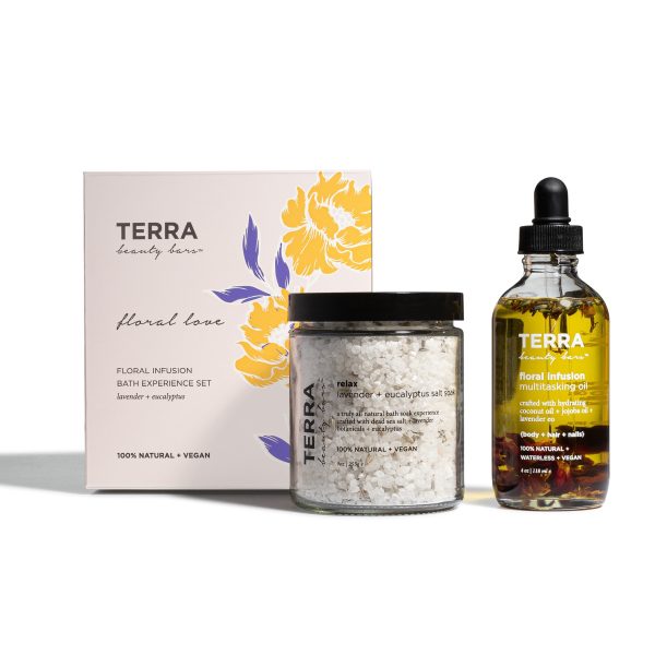 Terra Floral Love Bath Experience Gift Set Cheap