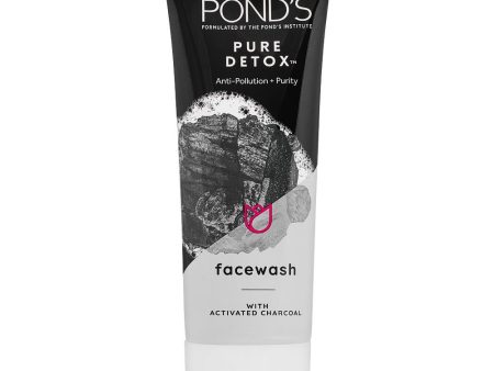 Ponds Pure Detox  Pure White Face wash 50g with Activated Charcoal Cheap