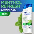 Head & Shoulders Menthol Refresh Shampoo, 185 ml Discount