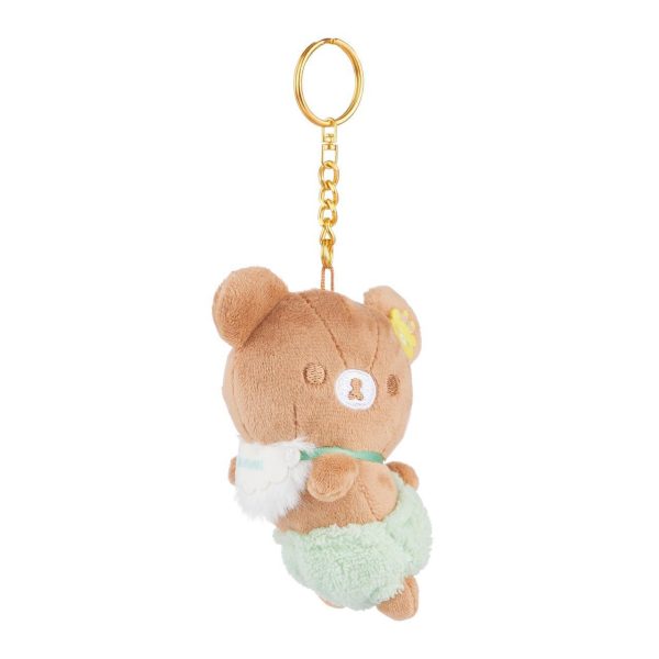 San-X Rilakkuma Chairoikoguma Original Minna De Usausababy Series Keychain 轻松熊系列茶小熊原创钥匙扣 Cheap