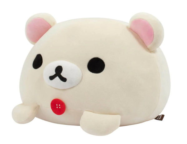 San-X Rilakkuma Korilakkuma Daifuku Cushion 轻松熊系列小白熊抱枕 Fashion