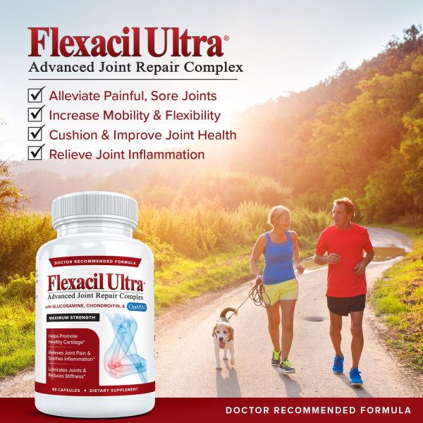 Flexacil Ultra: Maximum Strength Joint Repair Supplement with Glucosamine, Chondroitin & MSM Online