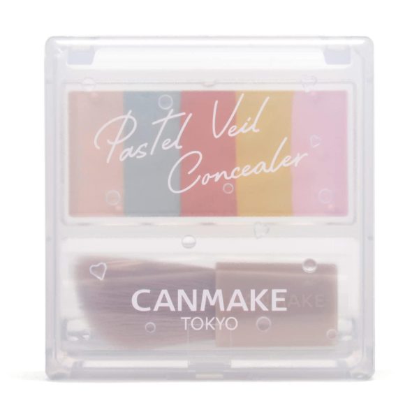 CANMAKE Pastel Veil Concealer 井田五色遮瑕高光修容粉 1.8g Online Sale