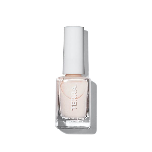 Terra Nail Polish No. 35 White Frosty Pink For Discount