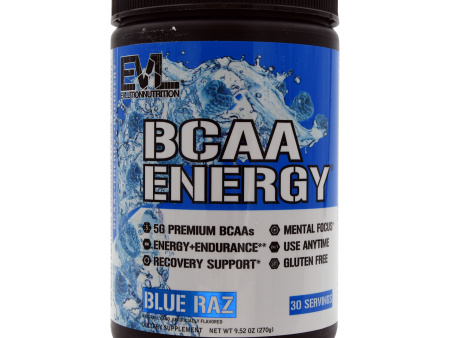 EVL BCAA Energy 30srv CHOOSE FLAVOR | Most Powerful Amino Acid Pre-Workout Powder for Energy, Recovery & Focus For Cheap