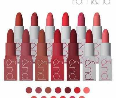 Rom&nd Zero Matte Lipstick 韩国Romand雾面哑光丝绒唇膏 Hot on Sale