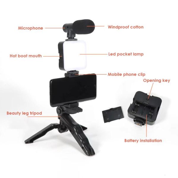 Smartphone & Camera Vlogging Studio Kits For Sale