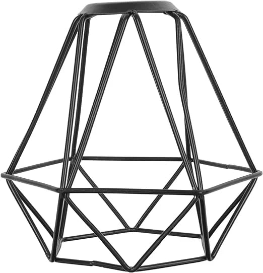 Black Iron Edison Lamp Shade For Sale