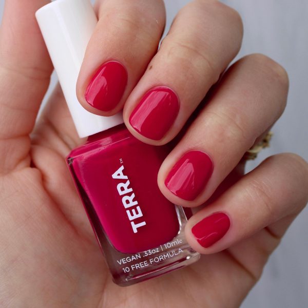 Terra Nail Polish No. 4 Bright Cranberry Online Hot Sale