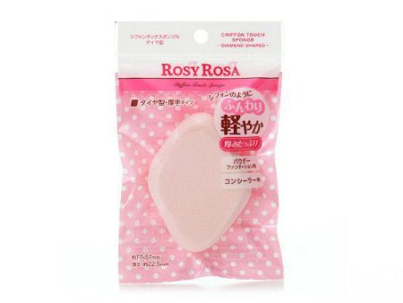 Rosy Rosa Chiffon Touch Sponge N Diamond Shaped 戚风感菱形化妆棉 Hot on Sale