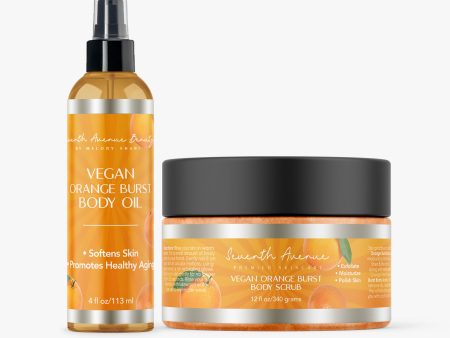 Vegan Orange Burst Duo Online Hot Sale