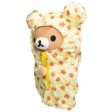 San-X Rilakkuma Original Castella Cake Pattern Sleeping Bag Plush 轻松熊原创卡斯泰拉蛋糕图案睡袋毛绒玩具 Online Hot Sale