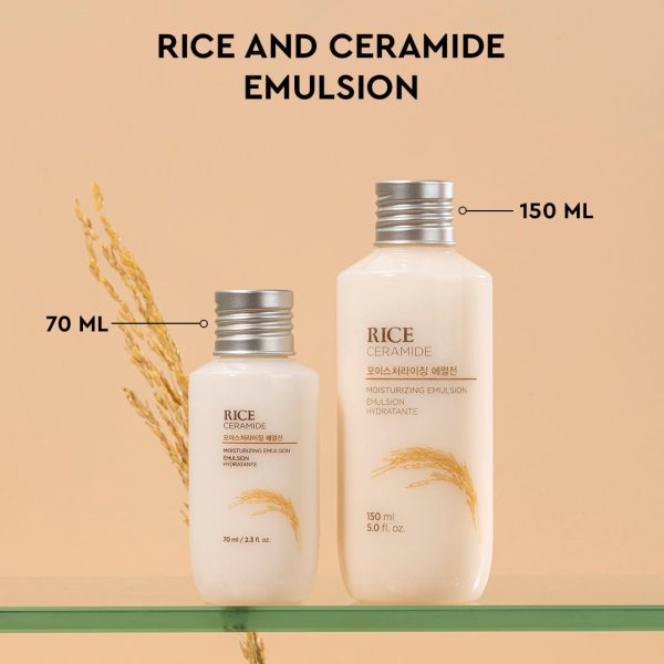 Rice & Ceramide Moisturizing Emulsion 70ml - Free Online Sale