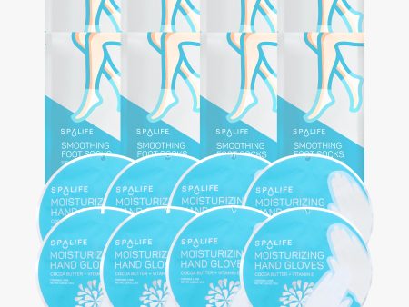 Hand & Foot Masks Bundle 16 Pack Online Hot Sale