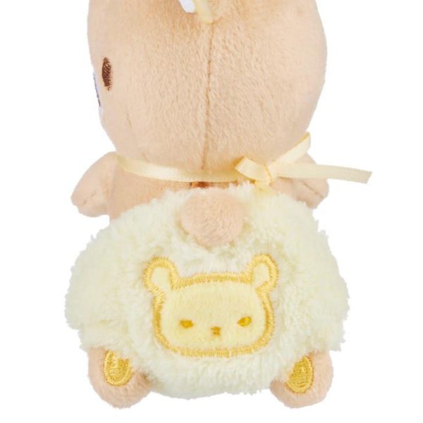 San-X Rilakkuma Original Minna De Usausababy Series Keychain Plush 轻松熊系列原创钥匙扣 Online now