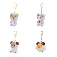 San-X Rilakkuma Original Pug Series Blind Box Keychains 轻松熊原创哈巴狗系列钥匙扣 Discount