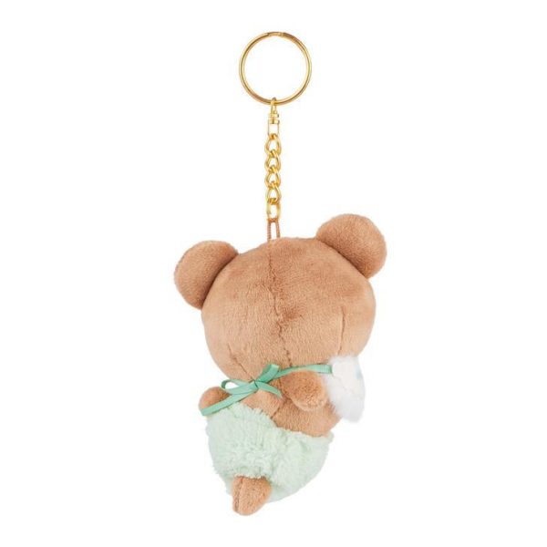 San-X Rilakkuma Chairoikoguma Original Minna De Usausababy Series Keychain 轻松熊系列茶小熊原创钥匙扣 Cheap