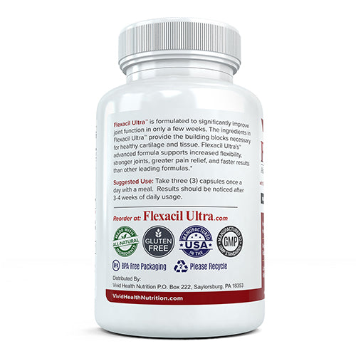 Flexacil Ultra: Maximum Strength Joint Repair Supplement with Glucosamine, Chondroitin & MSM Online