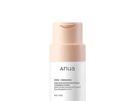 ANUA Rice Enzyme Brightening Cleansing Powder 安宇安大米酵素亮白洁面粉 40g Sale