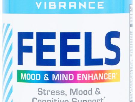 USN Vibrance Feels Mood & Mind Enhancer for Cognitive Support, 60 Capsules Supply