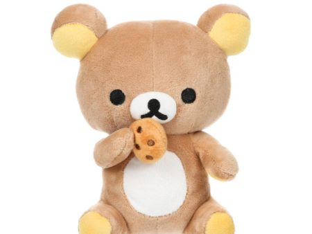 San-X Rilakkuma Eating Biscuit 吃饼干的轻松熊 Discount