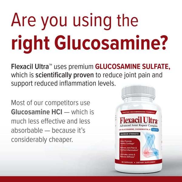 Flexacil Ultra: Maximum Strength Joint Repair Supplement with Glucosamine, Chondroitin & MSM Online