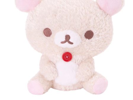 San-X Rilakkuma Korilakkuma Original Milk Tea Latte Series Plush 轻松熊系列小白熊毛绒玩偶 Online Sale