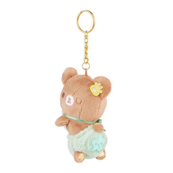 San-X Rilakkuma Chairoikoguma Original Minna De Usausababy Series Keychain 轻松熊系列茶小熊原创钥匙扣 Cheap