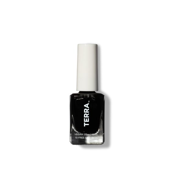 Terra Nail Polish No. 1 Classic Black Cheap