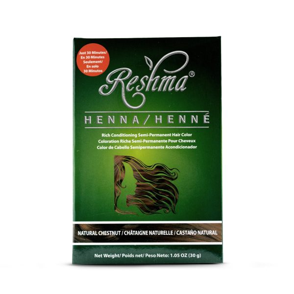 30 Minute Henna - Natural Chestnut Semi-Permanent Hair Color Online Sale