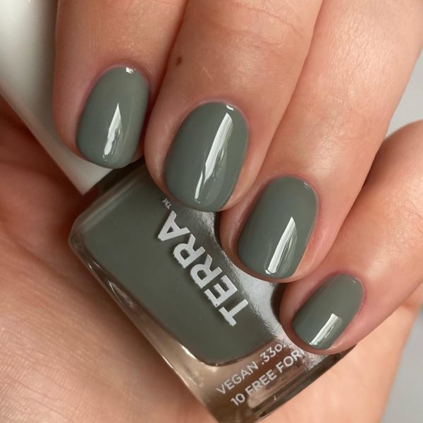 Terra Nail Polish No. 37 Sea Glass Olive Cheap