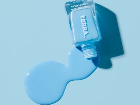 Terra Nail Polish No. 43 Clean Blue Sale