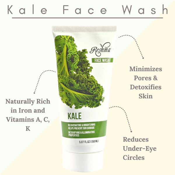 Kale Face Wash Hot on Sale