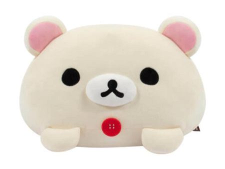 San-X Rilakkuma Korilakkuma Daifuku Cushion 轻松熊系列小白熊抱枕 Fashion