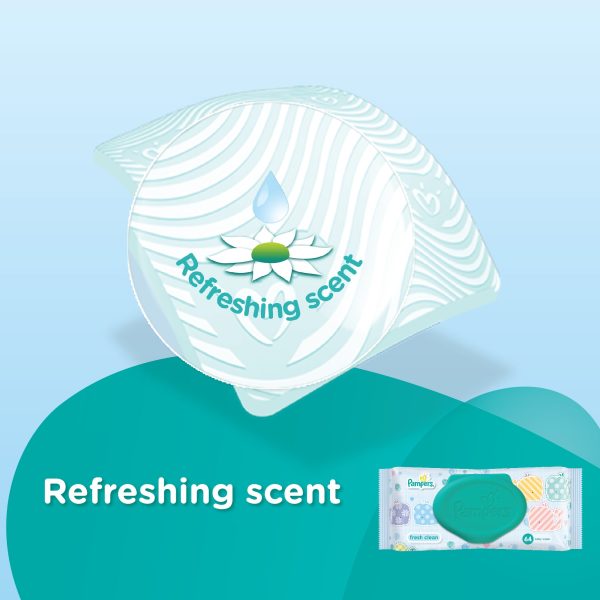 Pampers Baby Wipes Sensitive  56s Online Hot Sale