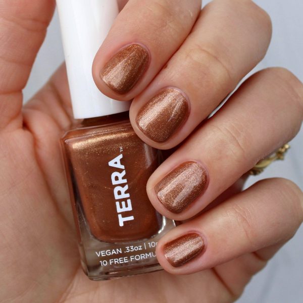 Terra Nail Polish No. 26 Rose Gold Shimmer on Sale