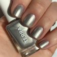 Terra Nail Polish No. 27 Soft Silver Shimmer Fashion