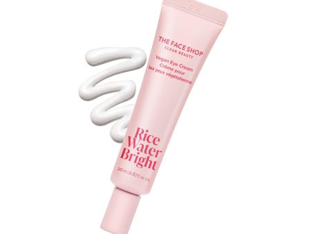 The Face Shop Rice Water Bright Vegan Eye Cream (20ml) For Discount