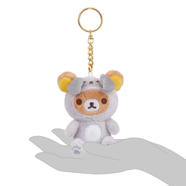 San-X Rilakkuma Original Pug Series Blind Box Keychains 轻松熊原创哈巴狗系列钥匙扣 Discount