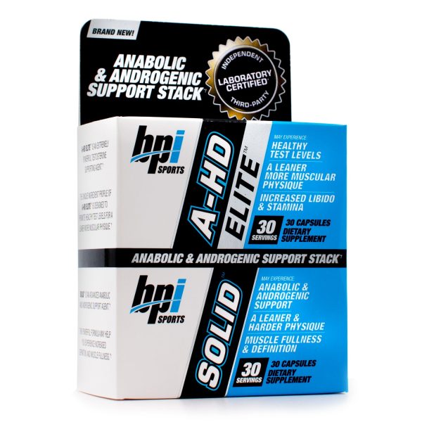 BPI Sports A HD Elite Solid Combo: Ultra Powerful Testosterone Booster for Fat Loss & Libido Online now