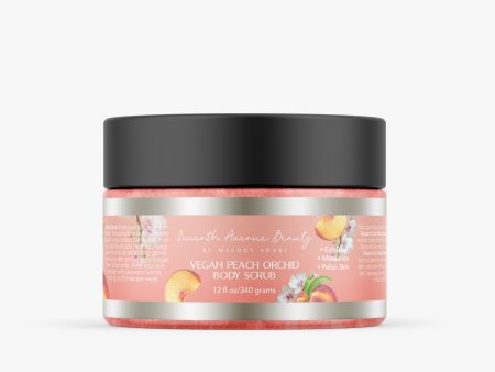 Vegan Peach 🍑 Orchid Exfoliating Body Scrub Discount