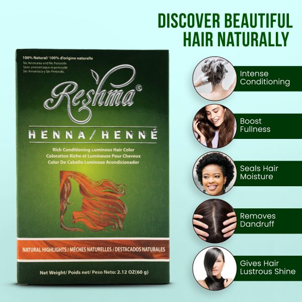 30-Minute Henna Highlights - Natural Glow Semi-Permanent Hair Color Online Hot Sale