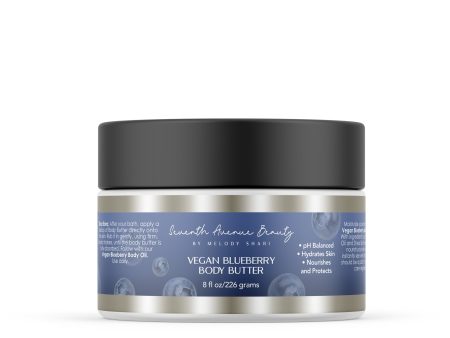 Vegan Blueberry Body Butter Hot on Sale