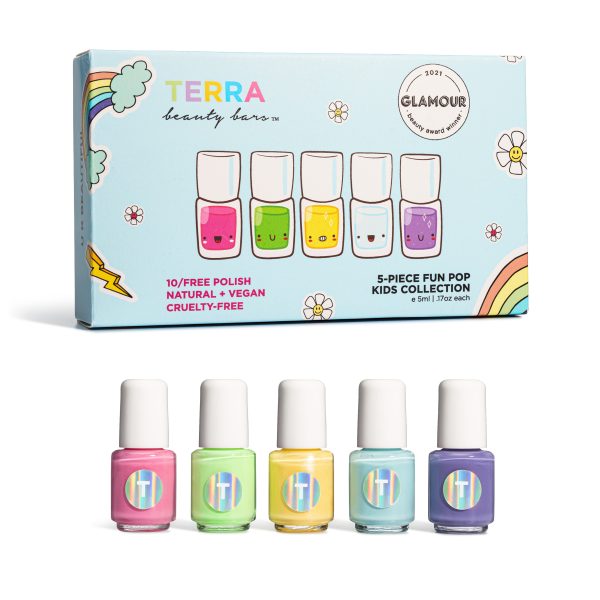 ✨5-Piece Kids FUN POP Mini Nail Set✨ Online